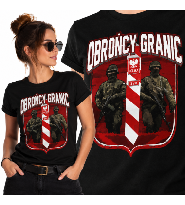 KOSZULKA DAMSKA PATRIOTYCZNI OBRONCY GRANIC 2